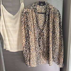 Leopard Print Blouse